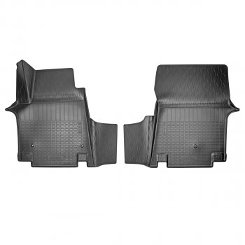 Коврики салона Norplast Unidec (1 ряд 7 мест) Hyundai Staria  US4 (2021-2022) (черные)