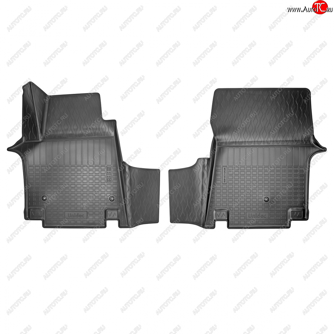 1 769 р. Коврики салона Norplast Unidec (1 ряд 7 мест)  Hyundai Staria  US4 (2021-2022) (черные)  с доставкой в г. Пермь