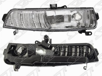 Правая противотуманная фара SAT Hyundai Accent 3 MC седан (2005-2011)