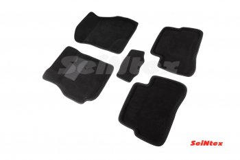 Комплект ворсовых 3D ковриков в салон Seintex Hyundai Accent 2 LC седан дорестайлинг (ТагАЗ) (1999-2012)