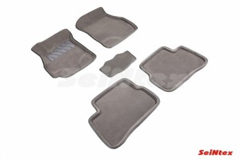 Комплект ворсовых ковриков в салон Seintex (3D) Hyundai Accent  2 LC (1999-2012) седан дорестайлинг (ТагАЗ)