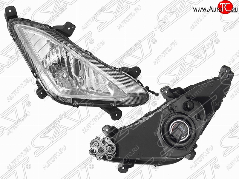 1 129 р. Правая противотуманная фара SAT Hyundai Elantra MD рестайлинг (2013-2016)  с доставкой в г. Пермь