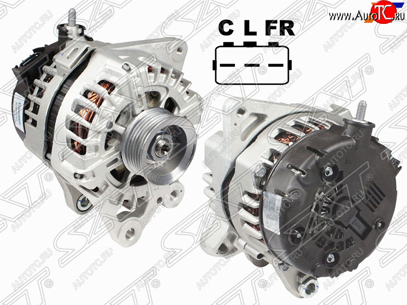 12 749 р. Генератор (12V 150A) SAT Hyundai IX35 LM рестайлинг (2013-2018)  с доставкой в г. Пермь