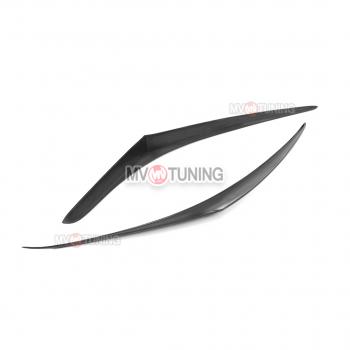 1 499 р. Реснички на фары MV-Tuning  Hyundai Creta  GS (2015-2021) дорестайлинг, рестайлинг (Неокрашенные)  с доставкой в г. Пермь. Увеличить фотографию 3