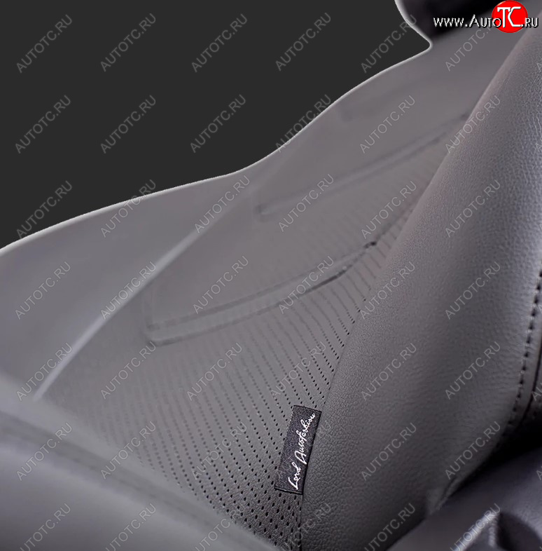 10 299 р. Чехлы для сидений Lord Autofashion Турин 2 (экокожа, спинка 60/40, 2 Г-образных подголовника)  Hyundai Creta  GS (2015-2021) дорестайлинг, рестайлинг (Серый, вставка серая/серая, строчка серая)  с доставкой в г. Пермь