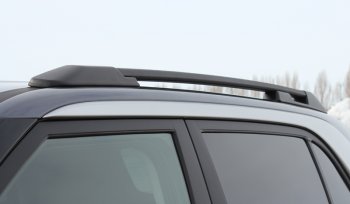 8 649 р. Комплект рейлингов на АПС  Hyundai Creta  SU (2020-2022) (Серебристые, без поперечин )  с доставкой в г. Пермь. Увеличить фотографию 2