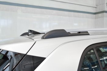 7 969 р. Рейлинги Petroil Tuning  Hyundai Creta  SU (2020-2022) (Серебристый муар)  с доставкой в г. Пермь. Увеличить фотографию 3