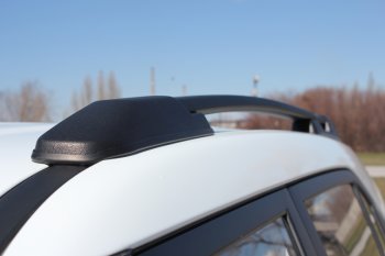 7 969 р. Рейлинги Petroil Tuning  Hyundai Creta  SU (2020-2022) (Серебристый муар)  с доставкой в г. Пермь. Увеличить фотографию 2