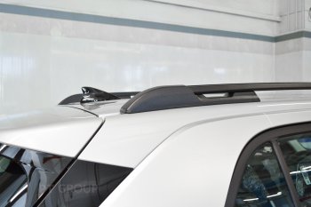 7 969 р. Рейлинги Petroil Tuning  Hyundai Creta  SU (2020-2022) (Черный муар)  с доставкой в г. Пермь. Увеличить фотографию 4
