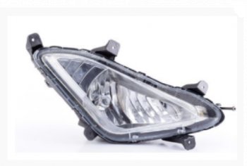 Комплект противотуманных фар (с проводкой и кнопкой) BodyParts Hyundai Elantra  MD (2013-2016) рестайлинг