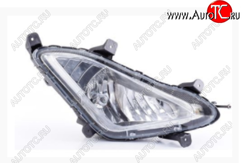 4 389 р. Комплект противотуманных фар (с проводкой и кнопкой) BodyParts  Hyundai Elantra  MD (2013-2016) рестайлинг  с доставкой в г. Пермь