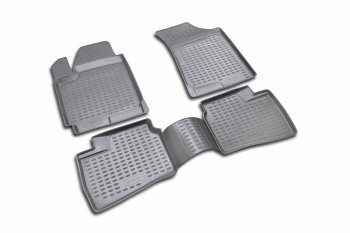Комплект 3D ковриков салона Element (полиуретан) Hyundai Elantra  HD (2006-2011)