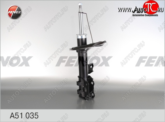 4 849 р. Левый амортизатор передний (газ/масло) FENOX KIA Ceed 1 ED рестайлинг, хэтчбэк 5 дв. (2010-2012)  с доставкой в г. Пермь