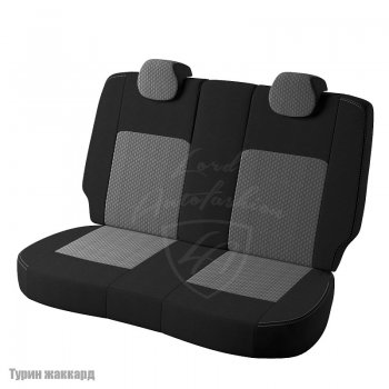 4 699 р. Чехлы для сидений Lord Autofashion Турин (жаккард) Hyundai Elantra MD дорестайлинг (2010-2013) (Черный, вставка Люкс-94)  с доставкой в г. Пермь. Увеличить фотографию 2