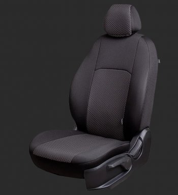 Чехлы для сидений Lord Autofashion Дублин (жаккард, спинка 40/60+подлокотник+отд. бок, 2 П- и 1 Г-образных подголовника) Hyundai Elantra MD дорестайлинг (2010-2013)