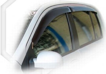 Дефлектора окон CA-Plastiс Hyundai Getz  TB (2005-2010) хэтчбэк 5 дв. рестайлинг (Classic полупрозрачный)