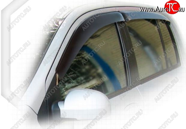 1 999 р. Дефлектора окон CA-Plastiс  Hyundai Getz  TB (2005-2010) хэтчбэк 5 дв. рестайлинг (Classic полупрозрачный)  с доставкой в г. Пермь