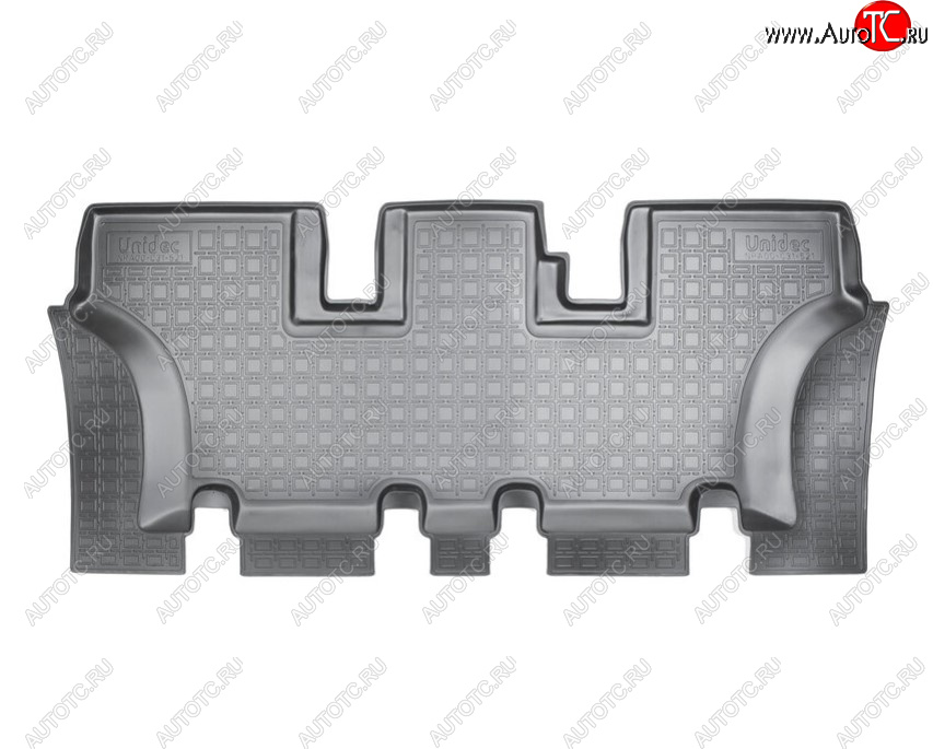 2 699 р. Комплект ковриков в салон Norplast Unidec Unidec (5 мест)  Hyundai Santa Fe  DM (2012-2019) дорестайлинг, рестайлинг (Цвет: черный)  с доставкой в г. Пермь