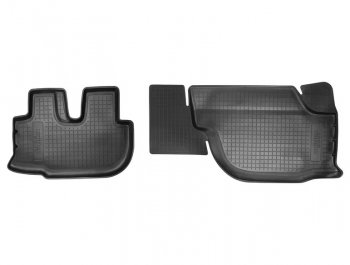 Комплект салонных ковриков Norplast Unidec Hyundai HD-72 (2004-2008) (Цвет: черный)