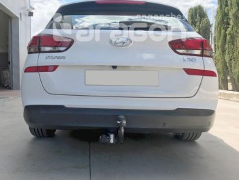 22 699 р. Фаркоп Aragon. (шар A) Hyundai I30 3 PD хэтчбэк (2017-2020)  с доставкой в г. Пермь. Увеличить фотографию 5