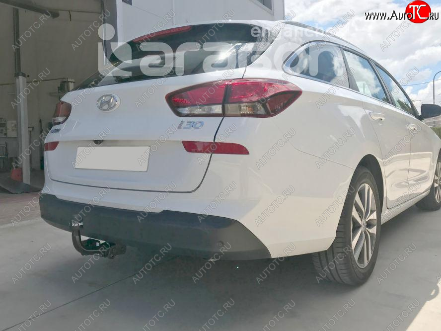 22 699 р. Фаркоп Aragon. (шар A) Hyundai I30 3 PD хэтчбэк (2017-2020)  с доставкой в г. Пермь