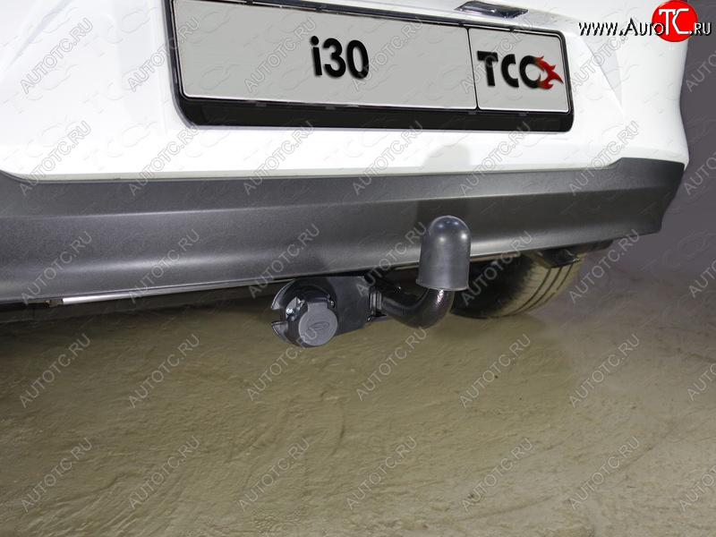 13 299 р. Фаркоп (тягово-сцепное устройство) TCC  Hyundai I30  3 PD - I30 Fastback  PD (Оцинкованный, шар A )  с доставкой в г. Пермь
