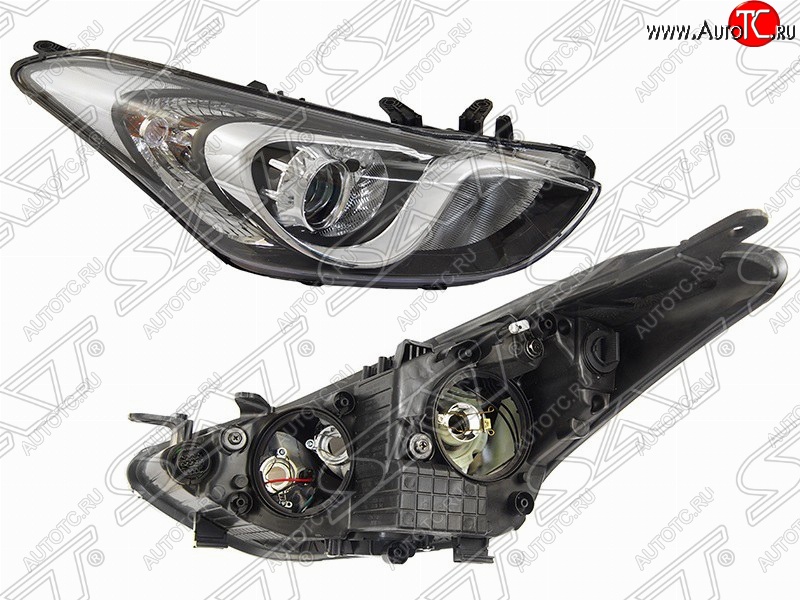10 799 р. Правая фара передняя SAT Hyundai I30 2 GD дорестайлинг, хэтчбэк 5 дв. (2011-2015)  с доставкой в г. Пермь