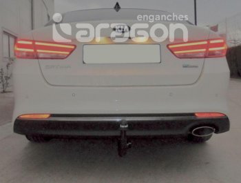 22 699 р. Фаркоп Aragon.(шар V) Hyundai I40 1 VF дорестайлинг седан (2011-2015)  с доставкой в г. Пермь. Увеличить фотографию 2