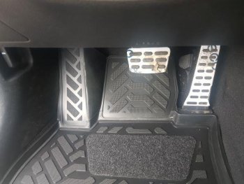 1 749 р. Hyundai Santa Fe (2018-) салон (3D с подпятником) . Aileron. Hyundai Santa Fe TM дорестайлинг (2018-2021)  с доставкой в г. Пермь. Увеличить фотографию 5