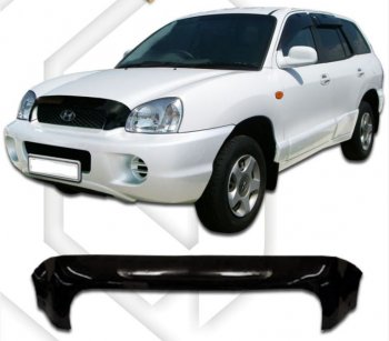 Дефлектор капота CA-Plastic Hyundai Santa Fe  SM (2000-2012)