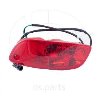 Фонарь противотуманный задний правый NSP Hyundai Santa Fe CM дорестайлинг (2006-2009)