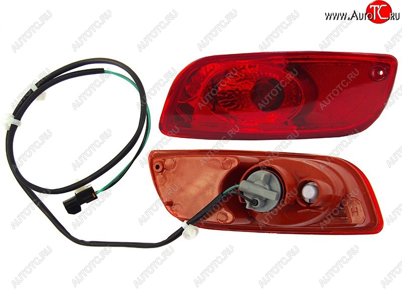 1 169 р. Правый фонарь в задний бампер SAT Hyundai Santa Fe CM рестайлинг (2009-2012)  с доставкой в г. Пермь