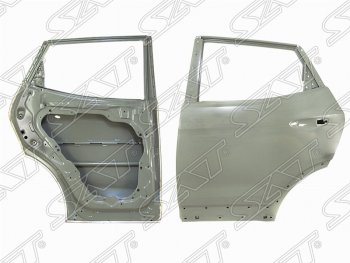 Левая дверь задняя SAT Hyundai Santa Fe DM рестайлинг (2015-2019)