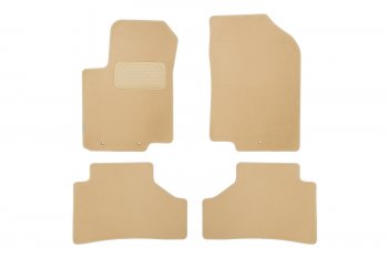 Коврики в салон Klever Premium. (АКПП) Hyundai Santa Fe DM дорестайлинг (2012-2016) (черный)