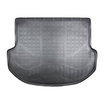 Коврик в багажник Norplast Unidec (5 мест) Hyundai Santa Fe DM дорестайлинг (2012-2016) (Цвет: черный)