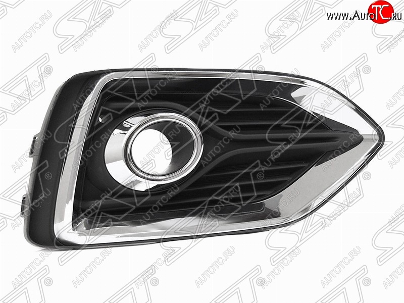 689 р. Оправа противотуманной фары SAT (правая, под линзу) Hyundai Solaris HCR седан дорестайлинг (2017-2020)  с доставкой в г. Пермь