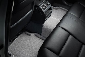 4 999 р. Коврики в салон SEINTEX 3D ВОРС (комплект) Hyundai Solaris HCR седан дорестайлинг (2017-2020) (Цвет: серый)  с доставкой в г. Пермь. Увеличить фотографию 3