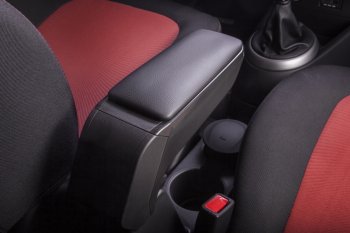 2 789 р. Подлокотник Armster S Hyundai Solaris HCR седан дорестайлинг (2017-2020) (Черный)  с доставкой в г. Пермь. Увеличить фотографию 6