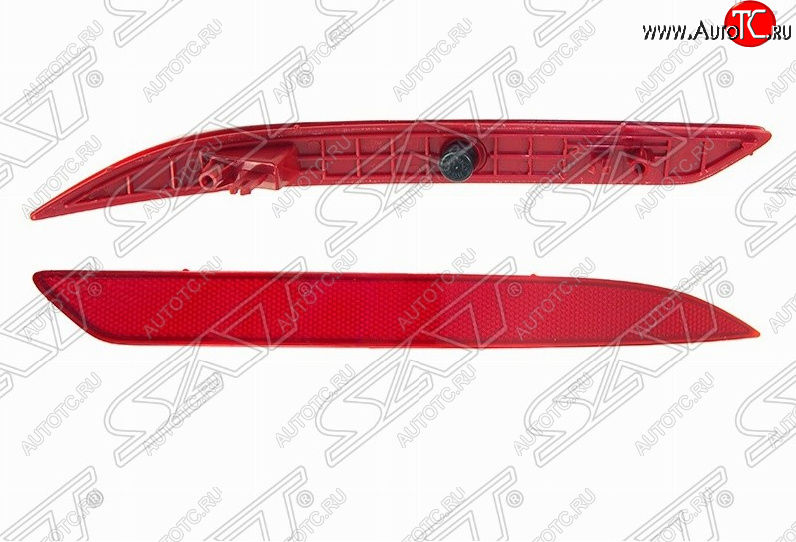 1 089 р. Правый отражатель заднего бампера SAT Hyundai Solaris RBr хэтчбэк рестайлинг (2014-2017)  с доставкой в г. Пермь