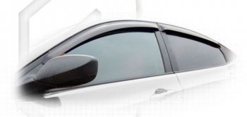 Дефлектора окон CA-Plastic Hyundai Solaris  RBr (2010-2014) седан дорестайлинг