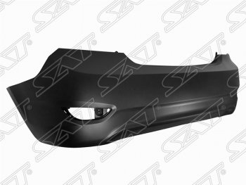 Задний бампер SAT Hyundai Solaris  RBr (2010-2014) седан дорестайлинг