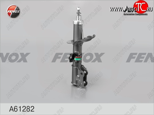 6 999 р. Левый амортизатор передний (газ/масло; усиленный) FENOX Hyundai Solaris RBr седан дорестайлинг (2010-2014)  с доставкой в г. Пермь