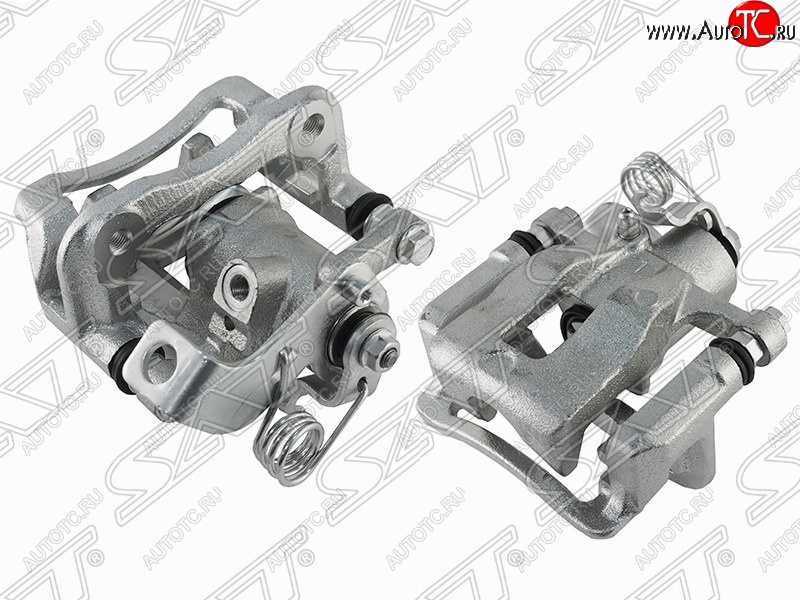 4 999 р. Левый задний суппорт тормозной SAT Hyundai Solaris RBr хэтчбэк рестайлинг (2014-2017)  с доставкой в г. Пермь