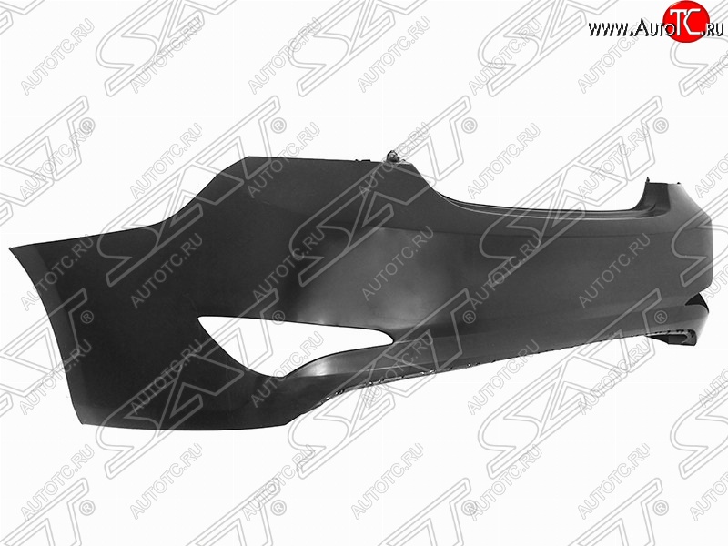 1 999 р. Задний бампер SAT  Hyundai Solaris  RBr (2014-2017) седан рестайлинг (Неокрашенный)  с доставкой в г. Пермь