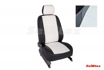 Чехлы для сидений Seintex (экокожа, заднее сидение 60/40) Hyundai Solaris RBr седан дорестайлинг (2010-2014)