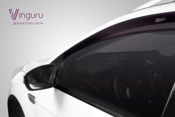 999 р. Дефлекторы окон Vinguru Hyundai Sonata LF рестайлинг (2017-2019)  с доставкой в г. Пермь. Увеличить фотографию 2