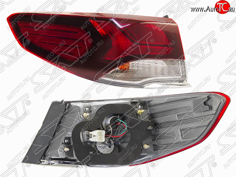 3 099 р. Левый задний фонарь SAT Hyundai Sonata LF рестайлинг (2017-2019)  с доставкой в г. Пермь