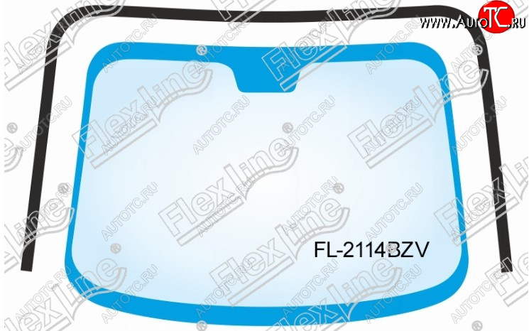 3 199 р. Молдинг лобового стекла FlexLine Hyundai Sonata EF дорестайлинг (1998-2001)  с доставкой в г. Пермь