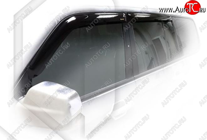 1 899 р. Дефлектора окон CA-Plastiс Hyundai Terracan HP дорестайлинг (2001-2004) (Classic полупрозрачный, Без хром молдингов)  с доставкой в г. Пермь