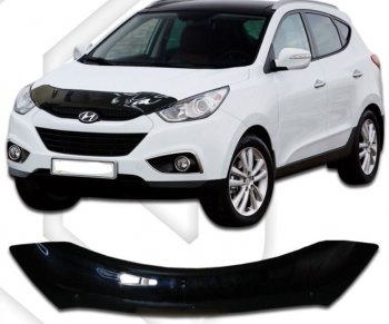 Дефлектор капота CA-Plastic Hyundai Tucson  LM (2010-2017)